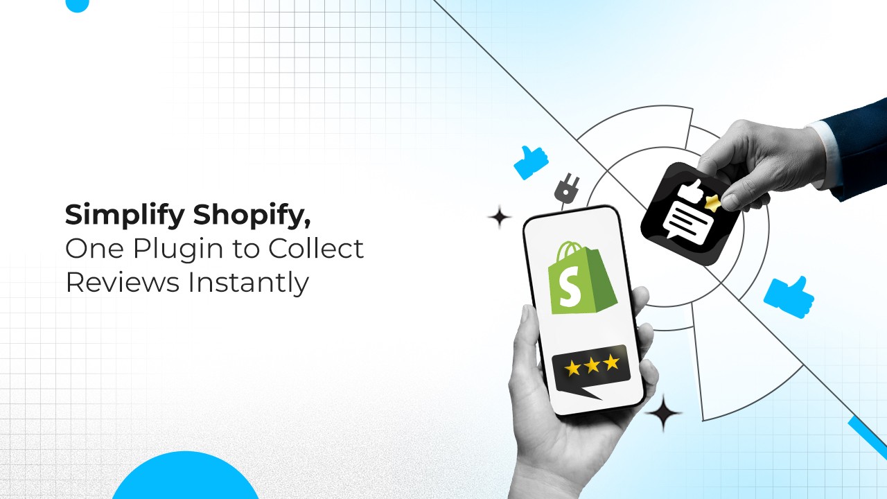 A feature image for a blog on How To Collect Product Ratings And Reviews For Your Shopify Store