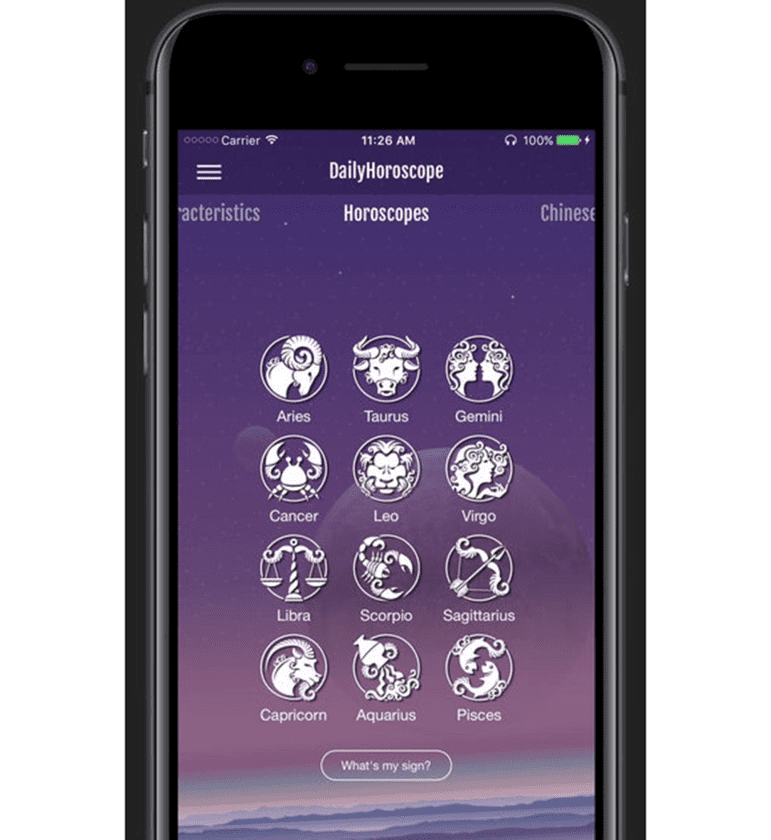 Daily horoscope delivery