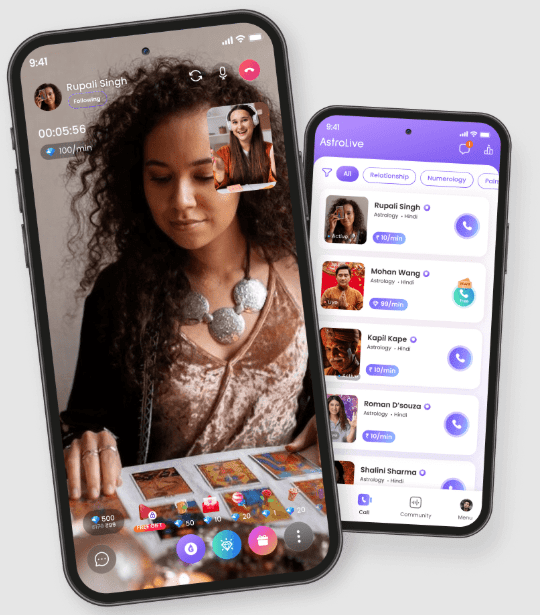 Live astrologer consultations