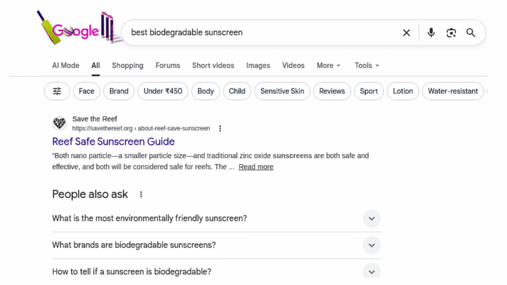 Search Intent in SERP